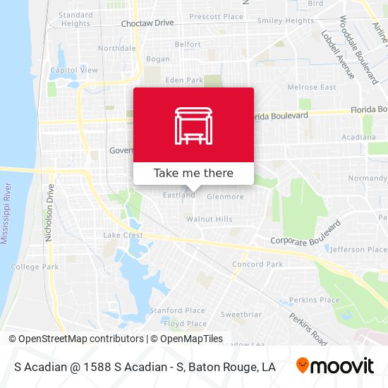 Mapa de S Acadian @ 1588 S Acadian - S