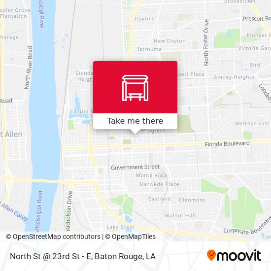 North St @ 23rd St - E map