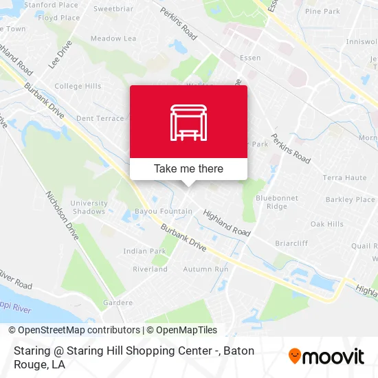 Staring @ Staring Hill Shopping Center - map