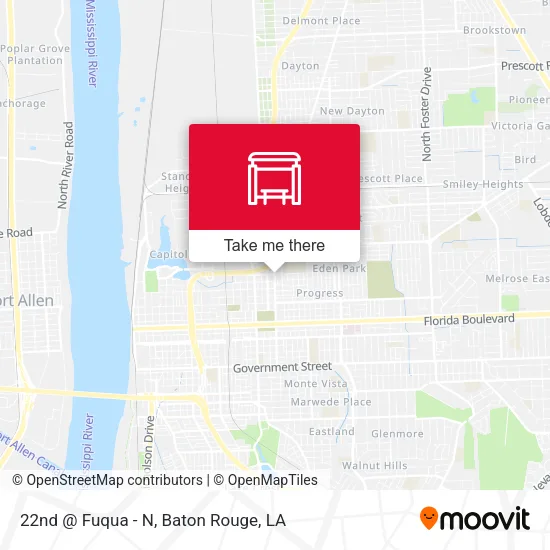 22nd @ Fuqua - N map