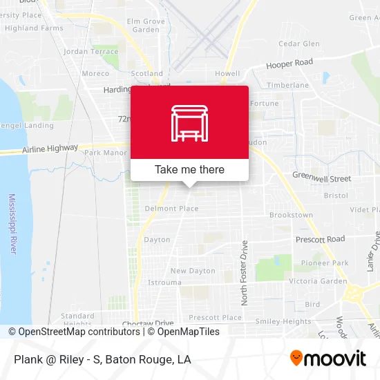 Plank @ Riley - S map