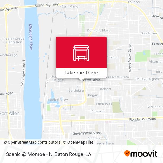 Scenic @ Monroe - N map