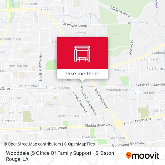 Wooddale @ Office Of Family Support - S map