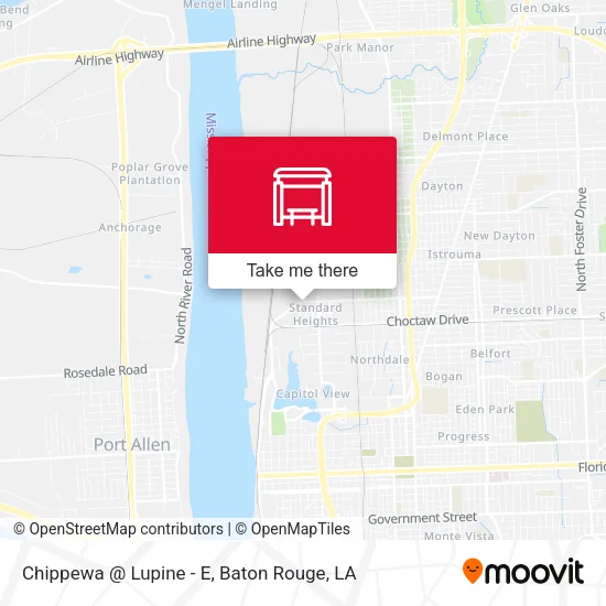 Chippewa @ Lupine - E map