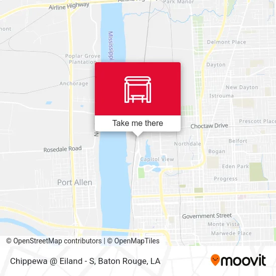 Chippewa @ Eiland - S map