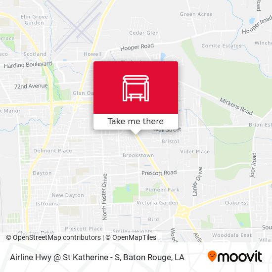 Airline Hwy @ St Katherine - S map