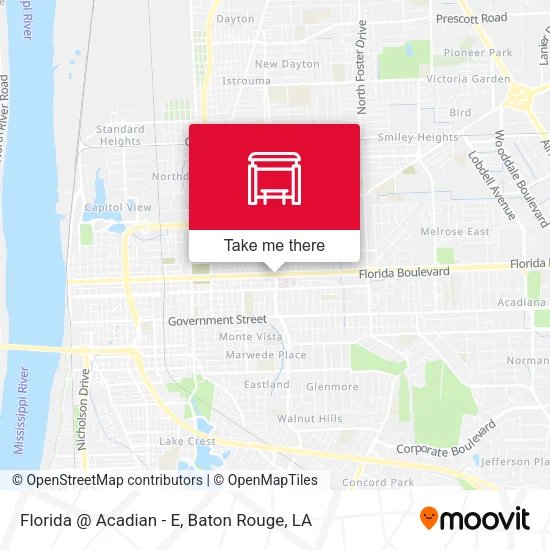 Florida @ Acadian - E map