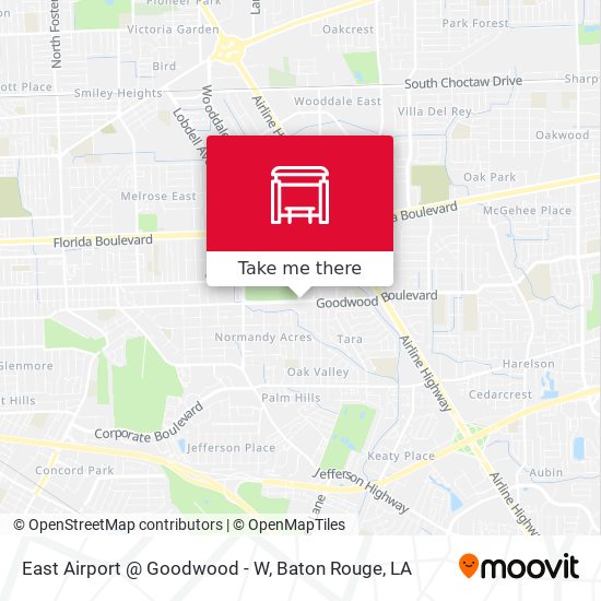 Mapa de East Airport @ Goodwood - W
