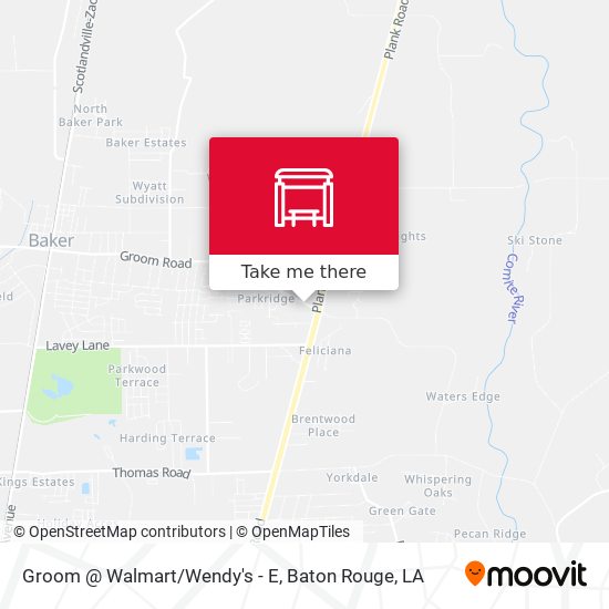 Groom @ Walmart/Wendy's - E map