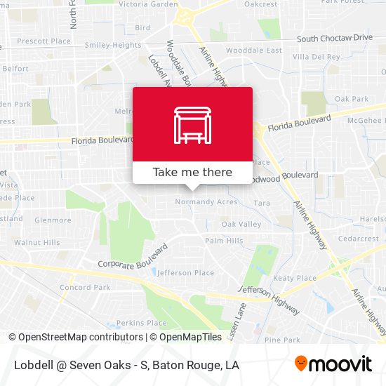 Lobdell @ Seven Oaks - S map