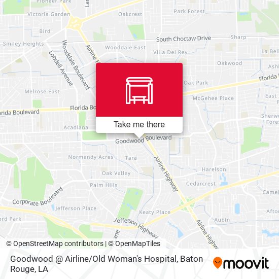 Goodwood @ Airline / Old Woman's Hospital map