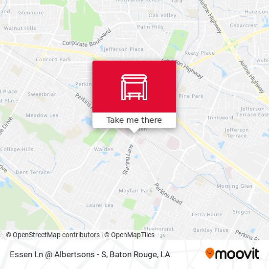 Mapa de Essen Ln @ Albertsons - S