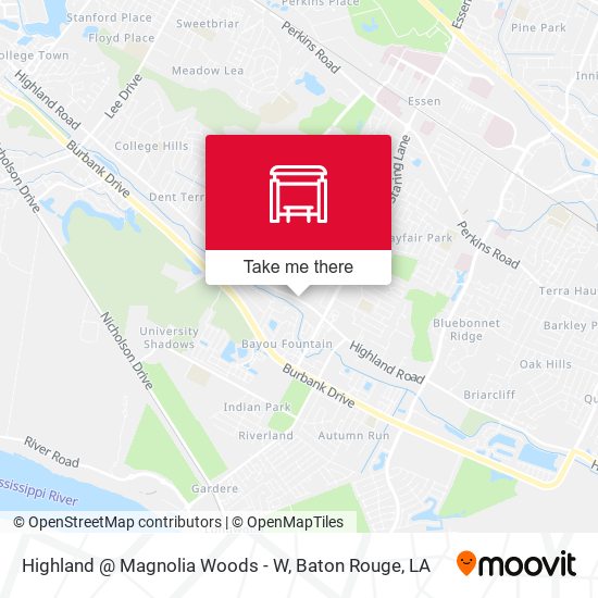 Mapa de Highland @ Magnolia Woods - W