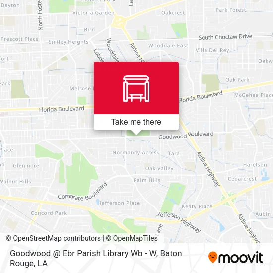 Goodwood @ Ebr Parish Library Wb - W map