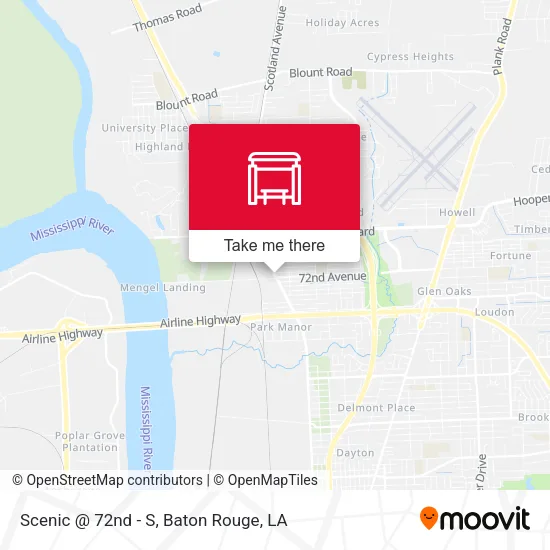 Scenic @ 72nd - S map