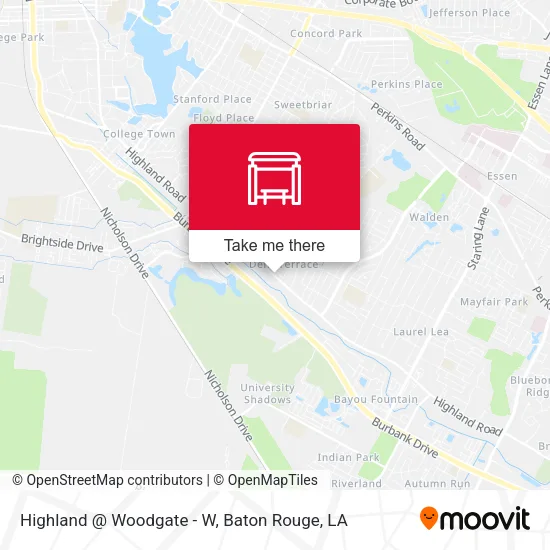 Highland @ Woodgate - W map
