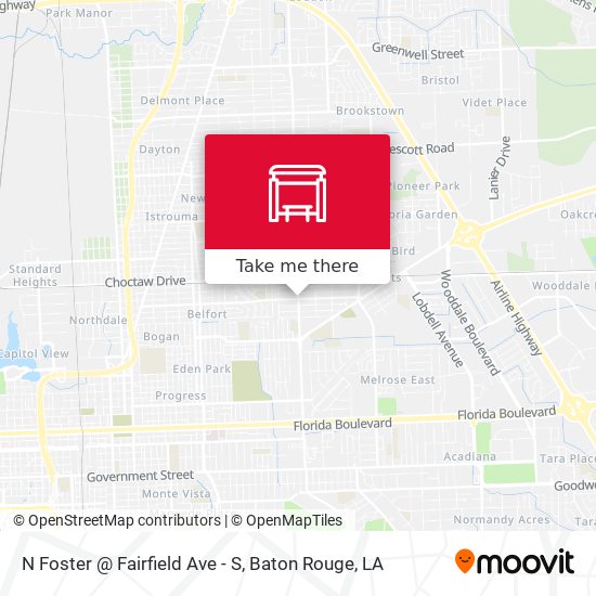 How To Get N Foster Fairfield Ave, Big Ben Furniture Baton Rouge