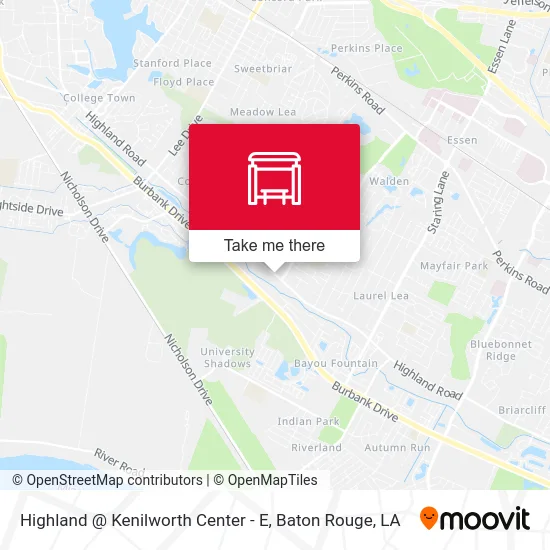 Highland @ Kenilworth Center - E map