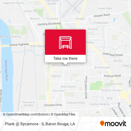 Plank @ Sycamore - S map