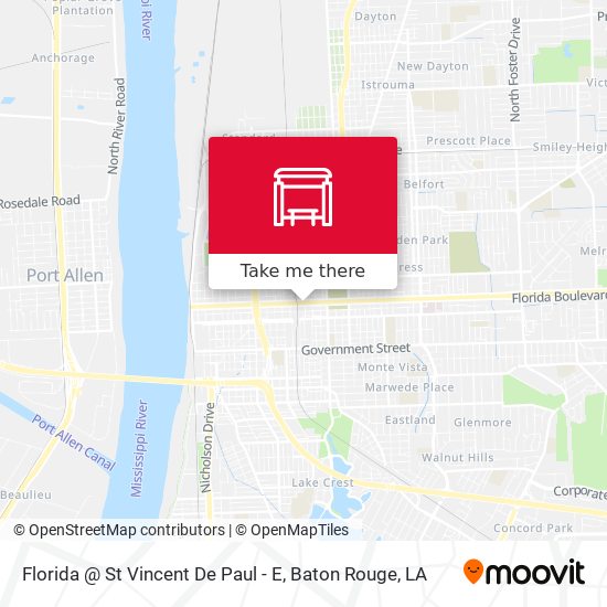 Florida @ St Vincent De Paul - E map