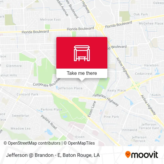 Jefferson @ Brandon - E map