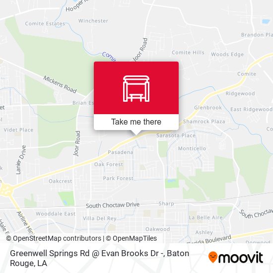 Greenwell Springs Rd @  Evan Brooks Dr - map