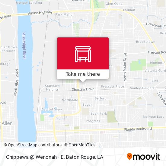 Chippewa @ Wenonah - E map