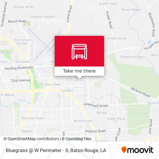 Mapa de Bluegrass @ W Perimeter - S