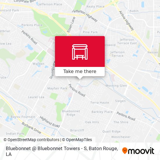 Bluebonnet @ Bluebonnet Towers - S map