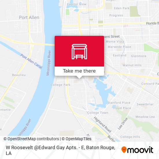 Mapa de W Roosevelt @Edward Gay Apts. - E