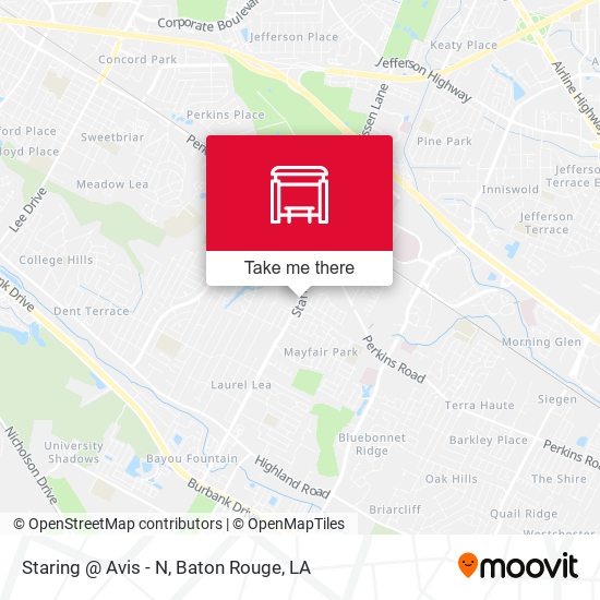 Staring @ Avis - N map
