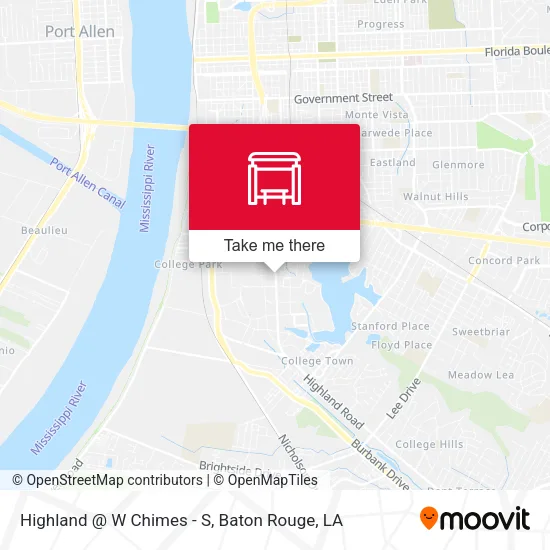 Highland @ W Chimes - S map