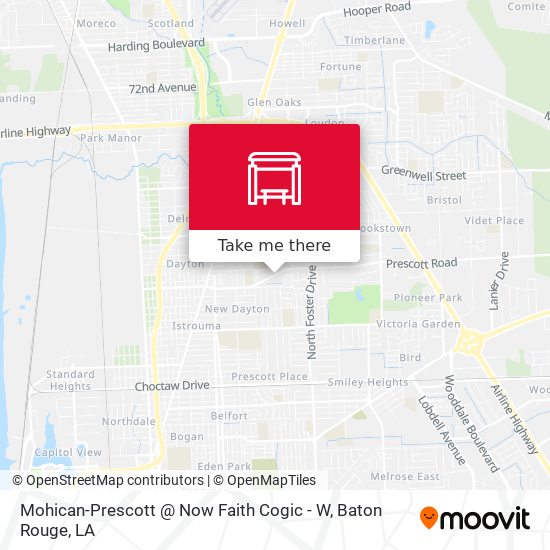 Mohican-Prescott @ Now Faith Cogic - W map