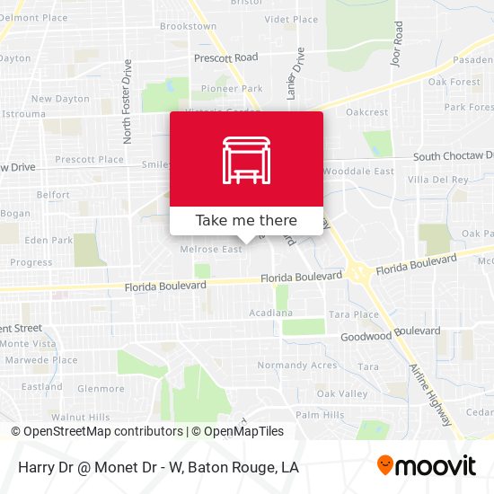 Harry Dr @ Monet Dr - W map