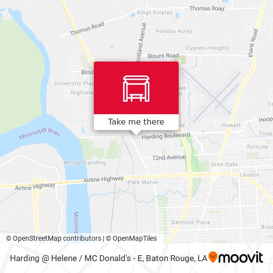 Harding @ Helene / MC Donald's - E map