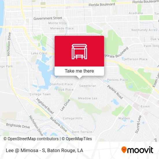 Lee @ Mimosa - S map