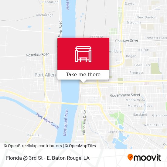Florida @ 3rd St - E map