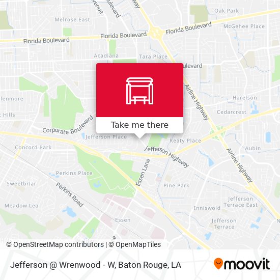 Jefferson @ Wrenwood - W map