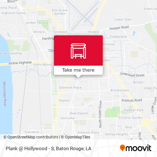 Mapa de Plank @ Hollywood - S