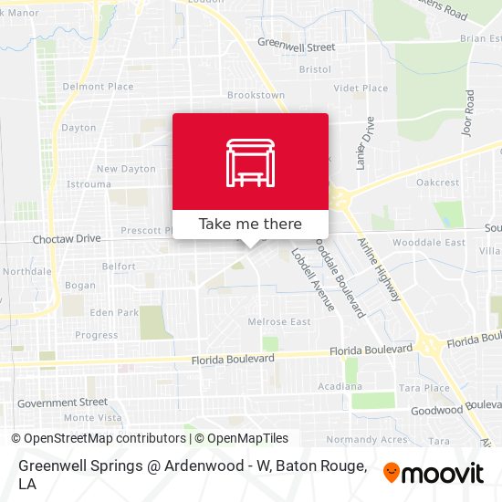 Greenwell Springs @ Ardenwood - W map