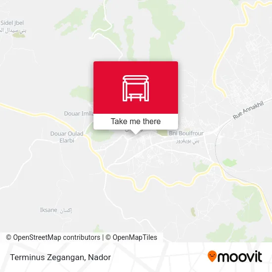 Terminus Zegangan map