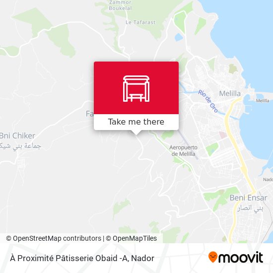 À Proximité Pâtisserie Obaid -A map