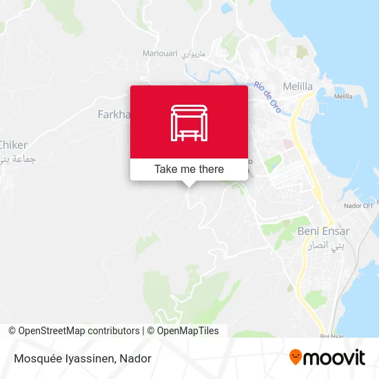 Mosquée Iyassinen map