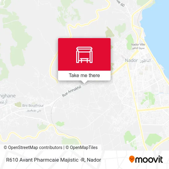 R610 Avant Pharmcaie Majistic -R map