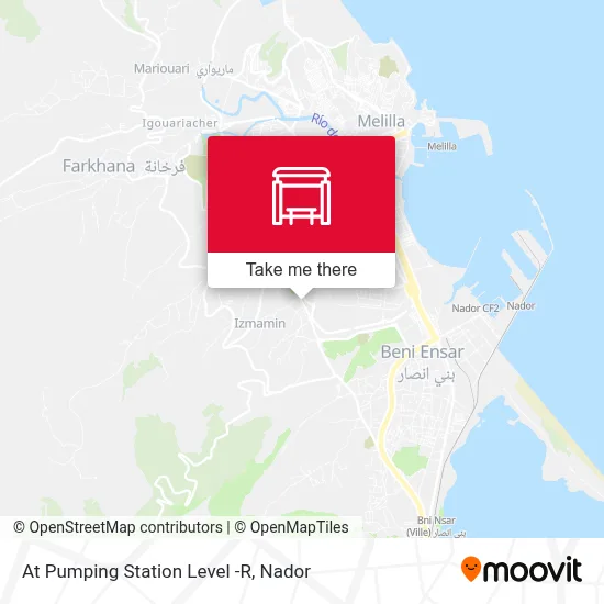At Pumping Station Level -R map