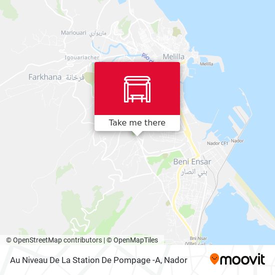 Au Niveau De La Station De Pompage -A map