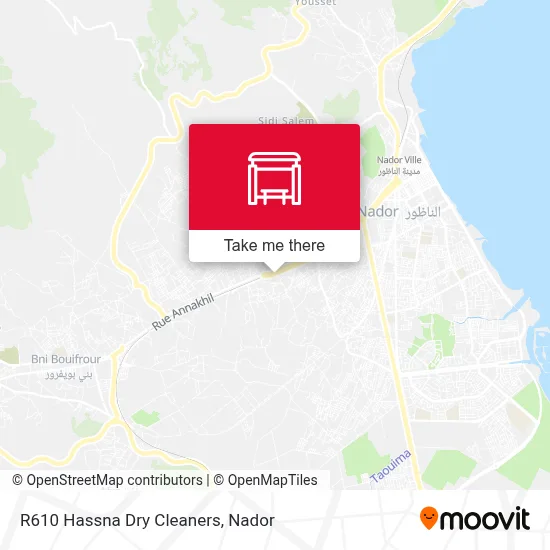 R610 Hassna Dry Cleaners map