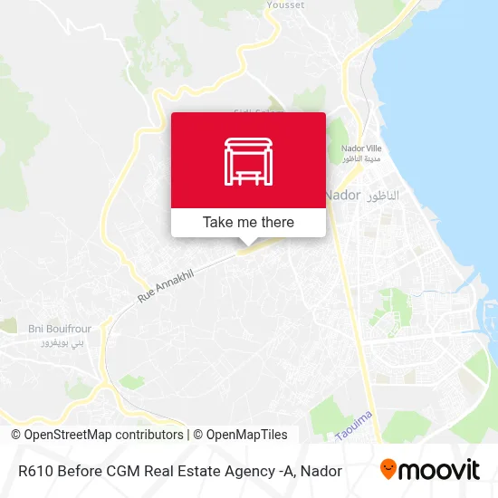 R610 Before CGM Real Estate Agency -A map