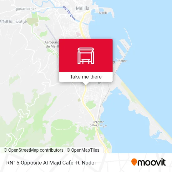 RN15 Opposite Al Majd Cafe -R map