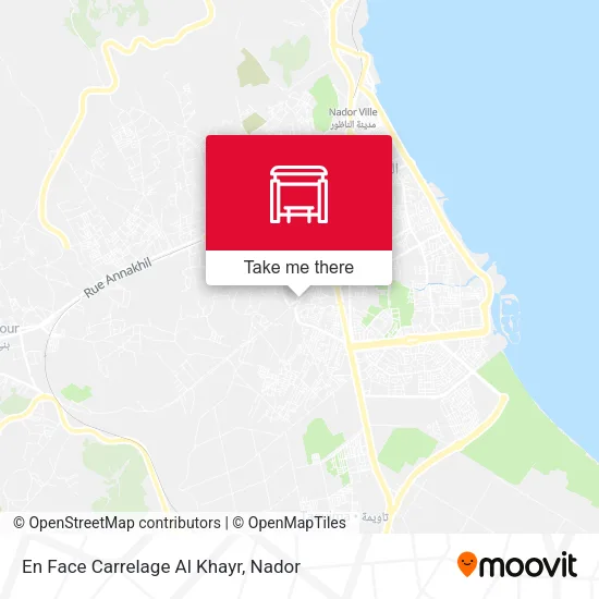 En Face Carrelage Al Khayr map
